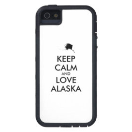 Anpassbare BEHALTEN CALM und LIEBE ALASKA Case-Mate iPhone Hülle
