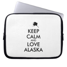 Anpassbare BEHALTEN CALM und LIEBE ALASKA