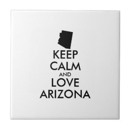 Anpassbare BEHALTEN CALM und LIEBE ARIZONA Fliese