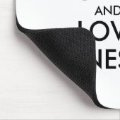 Anpassbare BEHALTEN CALM und LIEBE MINNESOTA Mousepad (Ecke)