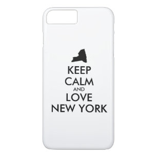 Anpassbare BEHALTEN CALM und LIEBE NEW YORK Case-Mate iPhone Hülle