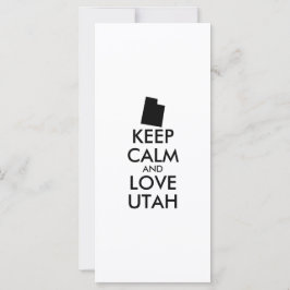 Anpassbare BEHALTEN CALM- und LIEBE-UTAH