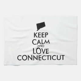 Anpassbare BEHALTEN CALM- und LIEBE-VERBINDUNG Küchentuch