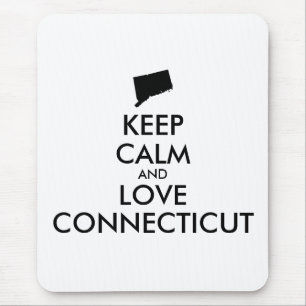Anpassbare BEHALTEN CALM- und LIEBE-VERBINDUNG Mousepad