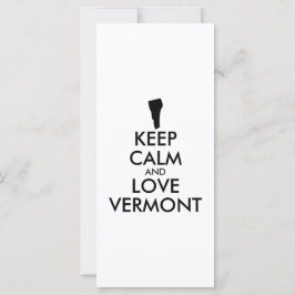 Anpassbare BEHALTEN CALM- und LIEBE-VERMONT
