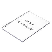 Anpassbare, benutzerdefinierbare Blank Notizblock (Linke Seite)