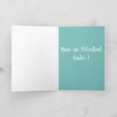 Anpassbare Berner Hund Welpen Ostern Karte (Innenseite)