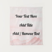 Anpassbare Bezeichnung, Name (50" x 60") Tapestry Wandteppich (Vorderseite)