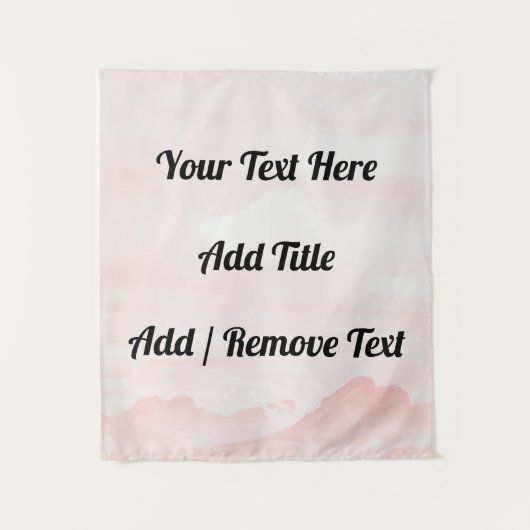 Anpassbare Bezeichnung, Name (50" x 60") Tapestry Wandteppich (Vorderseite)