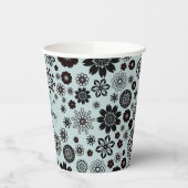 Anpassbare Bezeichnungen Niedliches Muster für grü Pappbecher (Links)