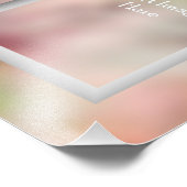 Anpassbare Bilderrahmen-Einlage für 8 x 10 Single Fotodruck (Ecke)