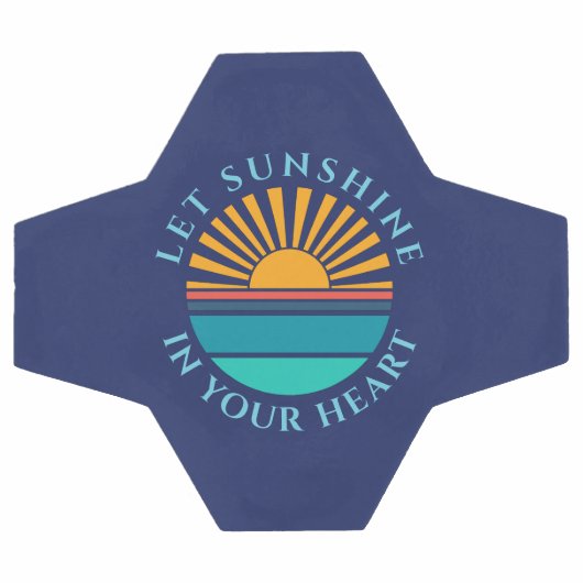 Anpassbare Bildvorlage Fußball (Flach)