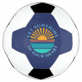 Anpassbare Bildvorlage Fußball (Vorderseite)