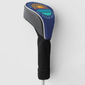 Anpassbare Bildvorlage Golf Headcover (angewinkelt)