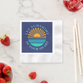 Anpassbare Bildvorlage Serviette (Beispiel)