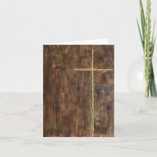 Anpassbare Blank-Cross-Note-Karte Karte