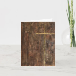 Anpassbare Blank-Cross-Note-Karte Karte