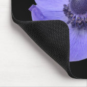 Anpassbare Blaue Anemone-Blume Mousepad (Ecke)