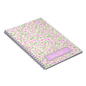 Anpassbare Blumenzeitschrift Notizblock (Rechte Seite)