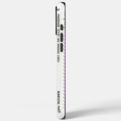 Anpassbare Boarding Pass Aviation Case-Mate iPhone Hülle (Rückseite / Links)