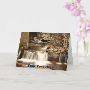 Anpassbare Bracklinn Falls, Perthshire, Schottland Karte