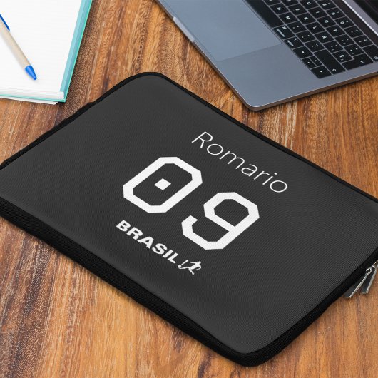 Anpassbare Brasil Seleção personalisierte Accessoi Laptopschutzhülle
