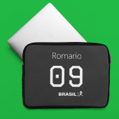 Anpassbare Brasil Seleção personalisierte Accessoi Laptopschutzhülle