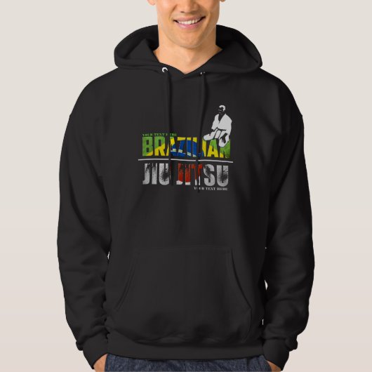 Anpassbare brasilianische Jiu-Jitsu Hoodie (Vorderseite)