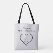 Anpassbare Brautmutter-Tasche Tasche (Rückseite)