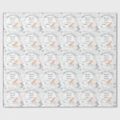 Anpassbare Brautparty Geschenkpapier (Flach)