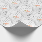 Anpassbare Brautparty Geschenkpapier (Ecke)