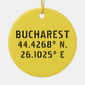 Anpassbare Breitenlängen für Bukarest Keramik Ornament (Vorne)