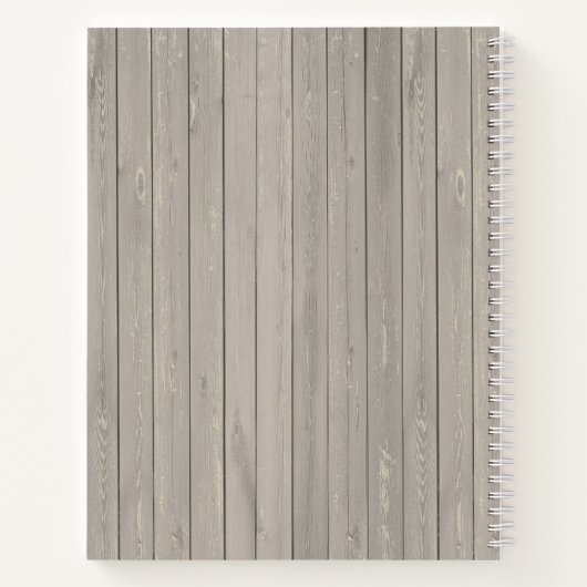 Anpassbare Briefe an meine Enkelin Notizblock (Rückseite)