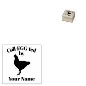 Anpassbare Briefmarke von Eiern Gummistempel (Stempel)