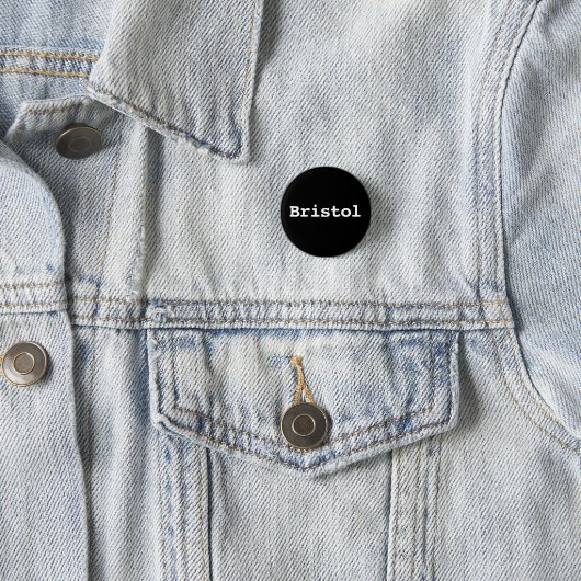Anpassbare Bristol-Typografie Button (Beispiel)