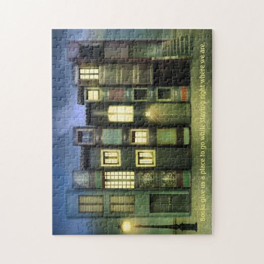 Anpassbare Buchübersetzer Puzzle (Vertikal)