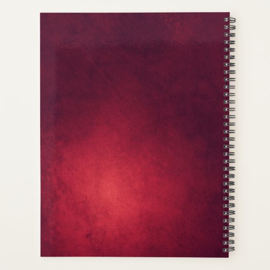 Anpassbare Buchübersicht Planer (Rückseite)