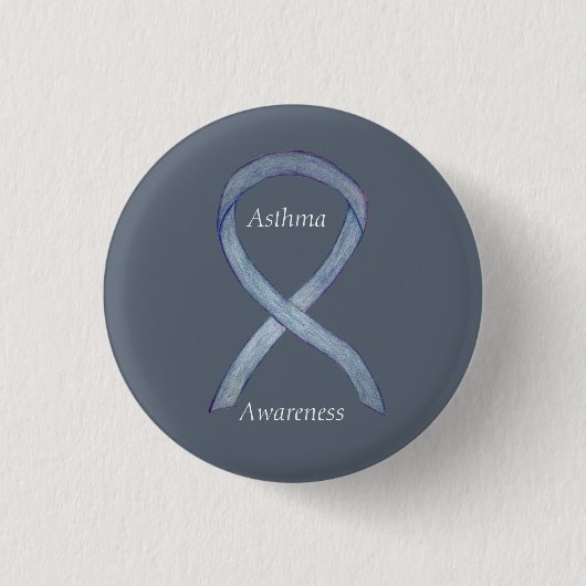 Anpassbare Button-Button für die Asthma-Sensibilis Button (Vorderseite)