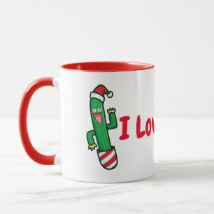 Anpassbare Cactus Lieben Winter Tasse