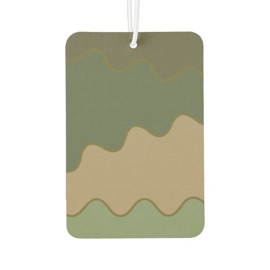 Anpassbare Camouflage Autolufterfrischer (Rückseite)