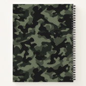 Anpassbare Camouflage Notizblock (Rückseite)