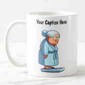 Anpassbare Cartoon-Waage Kaffeetasse