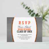 Anpassbare Class-Wiedersehen-UAWG Einladung (Stehend Vorderseite)