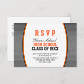 Anpassbare Class-Wiedersehen-UAWG Einladung (Vorne/Hinten)