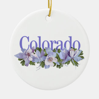 Anpassbare Colorado-Ornament mit Kolumbin Keramik Ornament