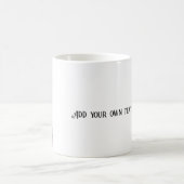 Anpassbare Daisy Cat-Tasse Kaffeetasse (Mittel)