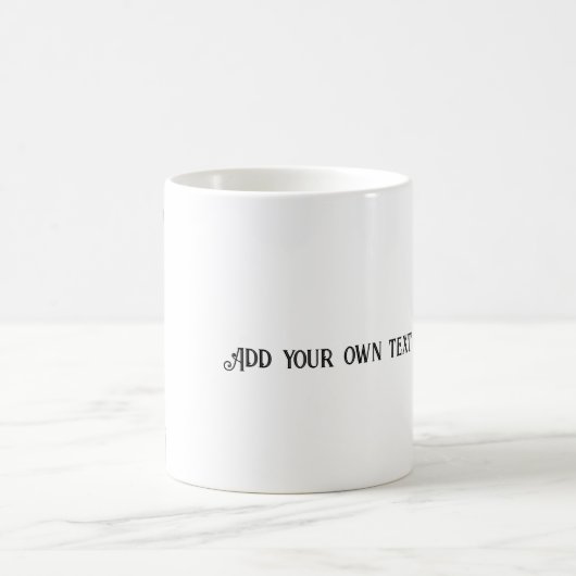 Anpassbare Daisy Cat-Tasse Kaffeetasse (Mittel)