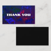 Anpassbare Danksagkarte Visitenkarte (Vorne/Hinten)