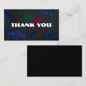 Anpassbare Danksagkarte Visitenkarte (Vorne/Hinten)