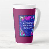 Anpassbare Darstellung der Liebe Latte-Tasse Milchtasse (Rechte Ecke)